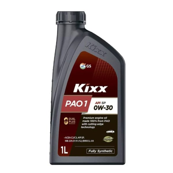 Масло моторное Kixx PAO1 0W30 SP Корея 1л