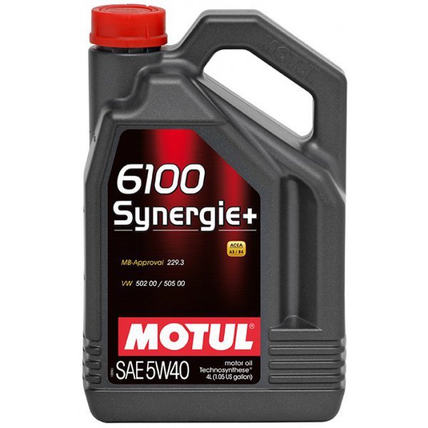 Масло моторное Motul 6100 Synergie Plus 5W40 4 