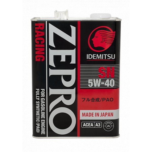 Масло моторное Idemitsu Zepro Racing 5W40 4