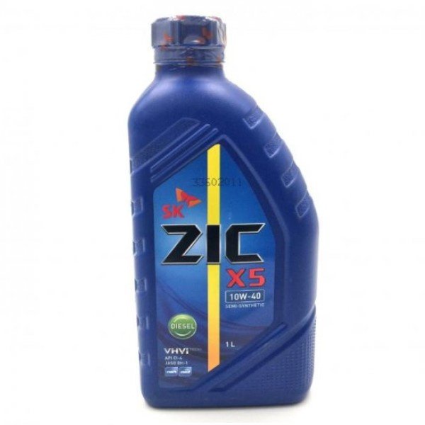 Масло моторное Zic X5 Diesel 10W40 1 Корея