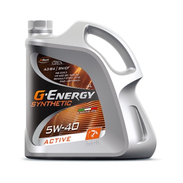Масло моторное G-Energy Active Synth 5W40 4