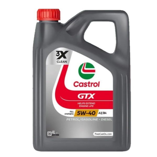 *Масло моторное Castrol GTX 5w40 4