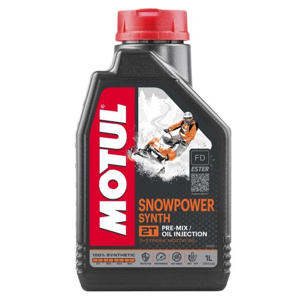 Масло моторное Motul 2-T Snowpower Synth 1 