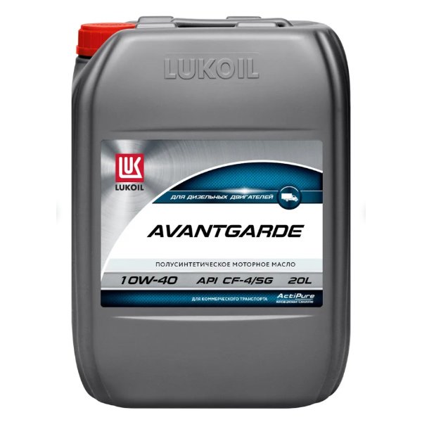 Масло моторное Лукойл Авангард 10W40 CF-4/SG Россия 20
