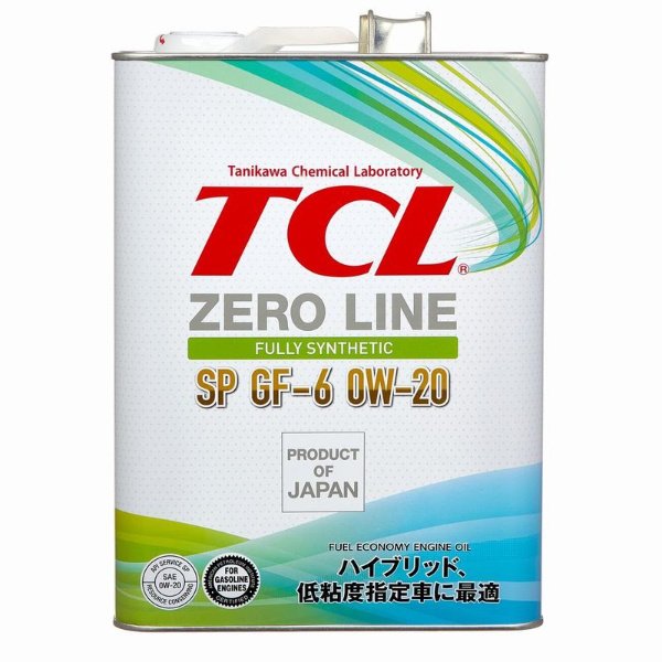 Масло моторное TCL Zero Line Fuel Synthetic 0W20 SP/GF-6 4