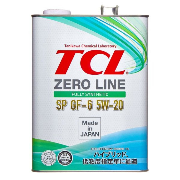 Масло моторное TCL Zero Line Fuel Synthetic 5W20 SP/GF-6 4