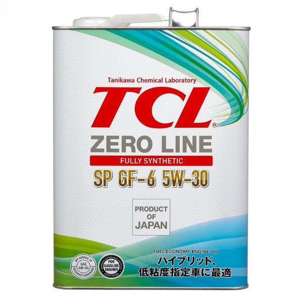 Масло моторное TCL Zero Line Fully Synthetic 5W30 SP/GF-6 4 