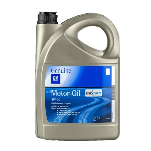Масло моторное Оригинальное GM Genuine Dexos 2 5W30 SN/CF 5 
