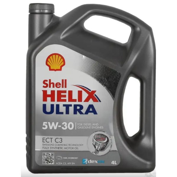Масло моторное Shell Ultra ECT C3 5W30 4