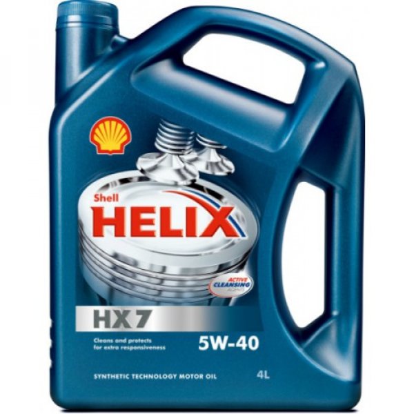 Масло моторное Shell HX7 5W40 4