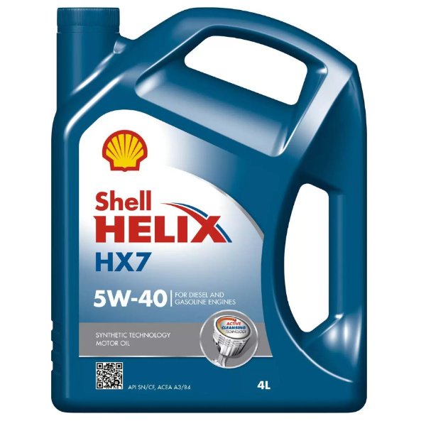 Масло моторное Shell HX7 5W40 4