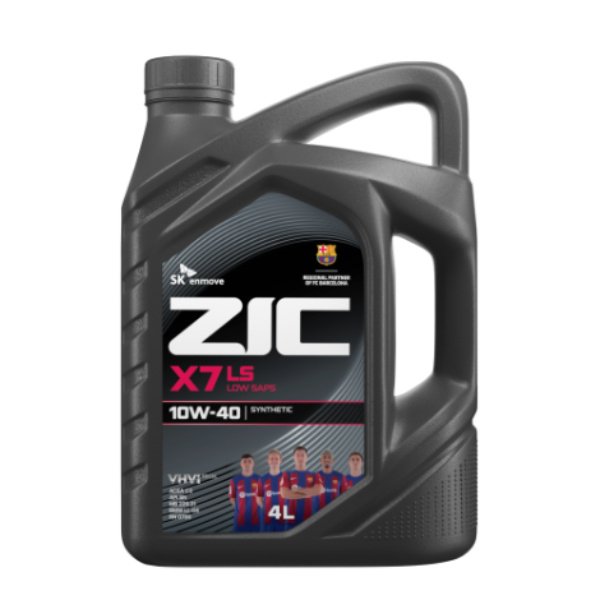 Масло моторное Zic X7 LS 10W40 4 Корея 