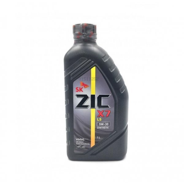 Масло моторное Zic X7 LS 5W30 1 Корея