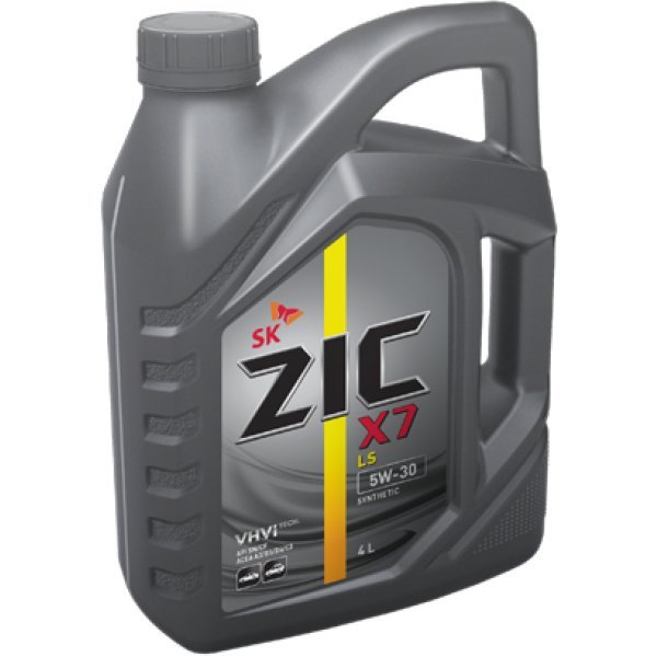Масло моторное Zic X7 LS 5W30 4 Корея 