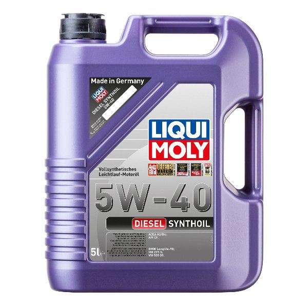 Масло моторное Ликви-Моли 5w40 Synthoil Diesel 1927 Германия 5л