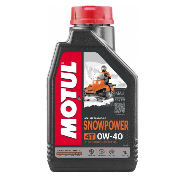 Масло моторное Motul 4-T Snowpower 0W40 1