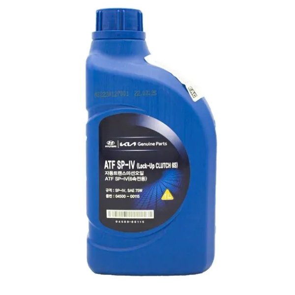 Масло трансмиссионное Hyundai ATF SP-IV (04500-00115) Корея 1л 