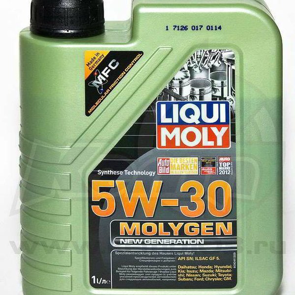 Масло моторное Ликви-Моли 5w30 Molygen 9041 Германия 1