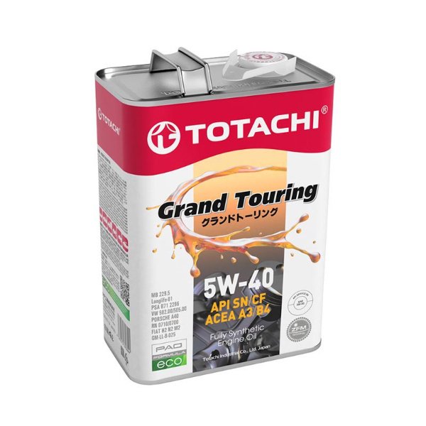 Масло моторное Totachi 5W40 Grand Touring SN 4
