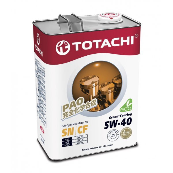 Масло моторное Totachi 5W40 Grand Touring SN 4