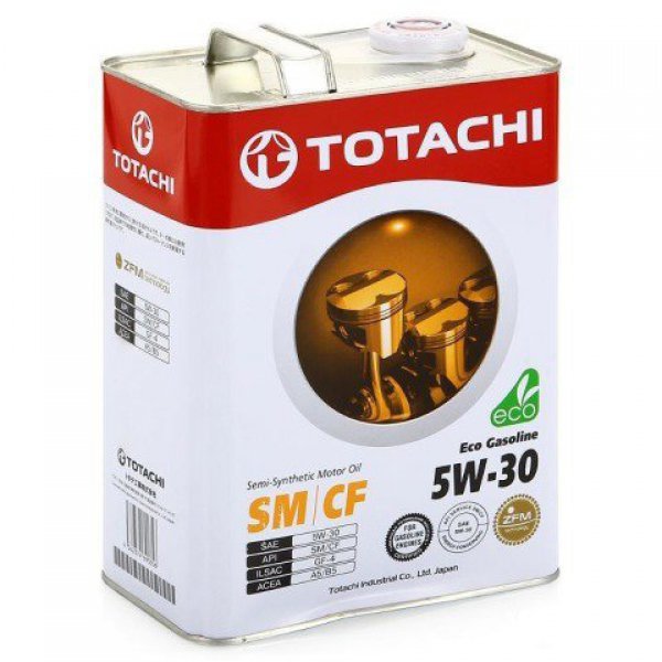 Масло моторное Totachi 5W30 Eco Gasoline SN/CF 4