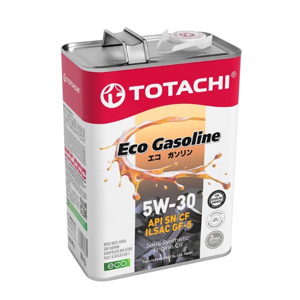 Масло моторное Totachi 5W30 Eco Gasoline SN/CF 4