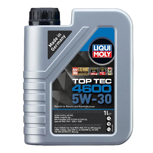 Масло моторное Ликви-Моли 5w30 TOP TEC 4600 8032 Германия 1