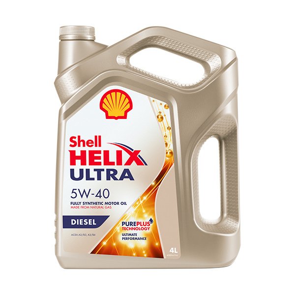 Масло моторное Shell Ultra Diesel 5W40 4
