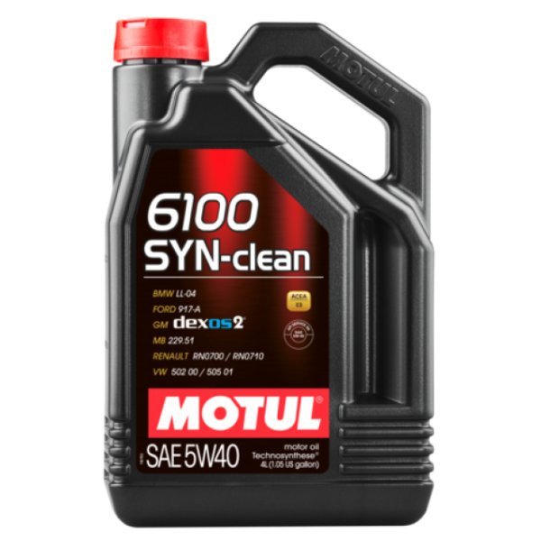 Масло моторное Motul 6100 Syn-Clean 5W40 4