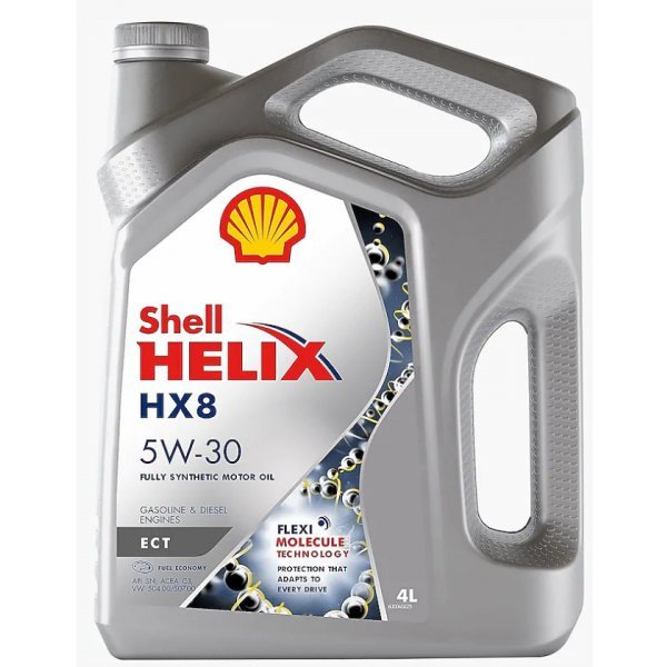 Масло моторное Shell HX8 ECT 5W30 4л