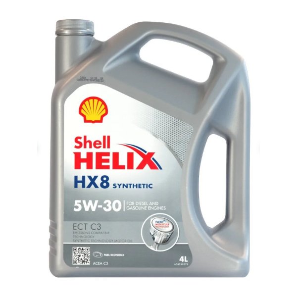 Масло моторное Shell HX8 ECT 5W30 4л