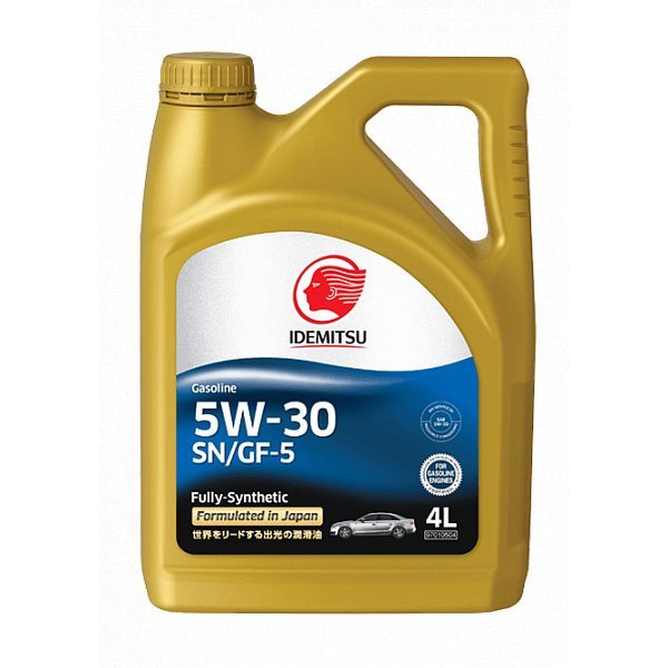 Масло моторное Idemitsu Fully Synthetic 5W30 SN/GF-5 4