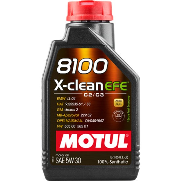 Масло моторное Motul 8100 X-Clean EFE 5W30 1