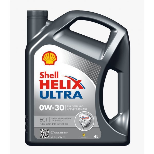 Масло моторное Shell Ultra ECT 0W30 4
