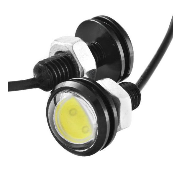 Дневные ходовые огни  SKYWAY  12V 1 сверхмощный диод 1.5 W