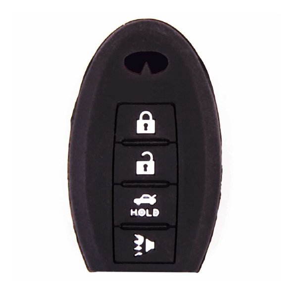 Чехол на ключ автомобильный SW силиконовый INFINITI(4 кнопки)