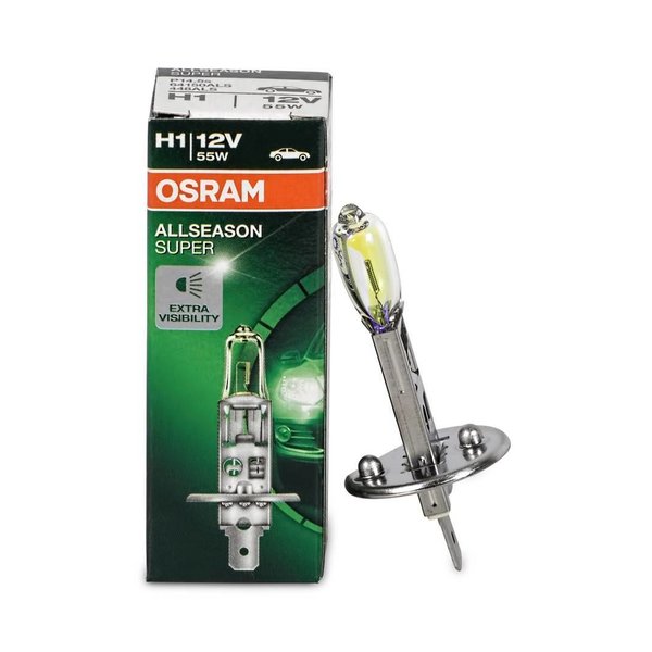 Лампа H1 Osram 64150АLS  (55W)+ 30%Германия