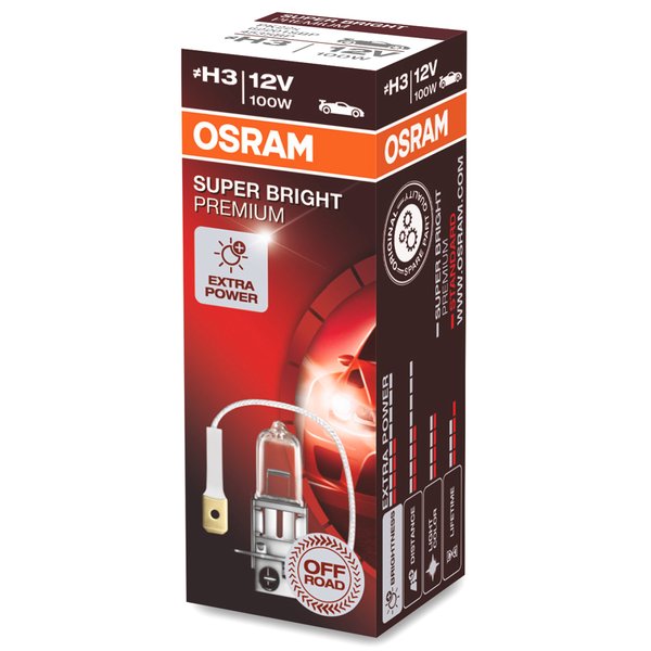 Лампа H3 Osram 64153/62201SBP  (100W) Германия ↓    