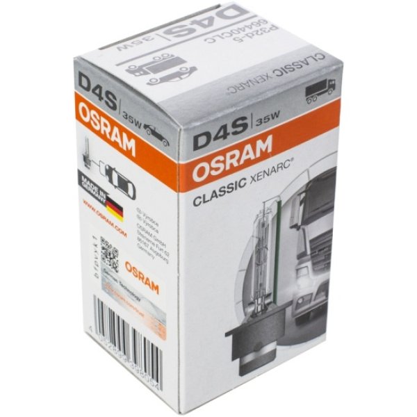 Автолампа ксеноновая D4S Osram Xenon 66440CLC 35W P32d-5UVS Германия