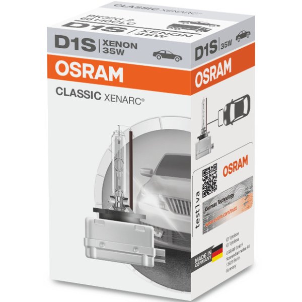Лампа D1S Osram Xenon 66140CLC 35W Германия     