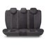 ALC-1505 BK/BK Чехлы автомобильные Alcantara 15пр 4 мол черный