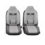 COM-1105H D.GY /L/GY (M) Чехлы автомоб. Comfort литовый подг велюр 11пр карм 6мол св с/т.серый р-р М
