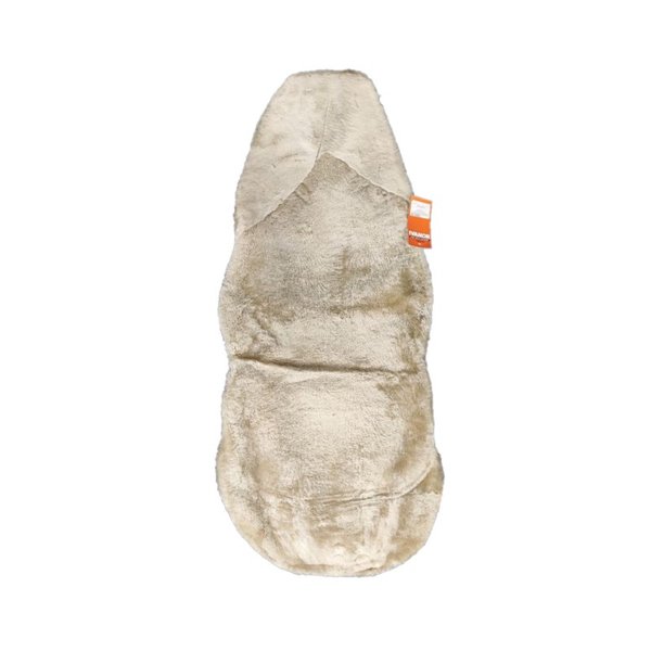 Накидки автомобильные мех. на перед сидения (мутон солома)NEW*