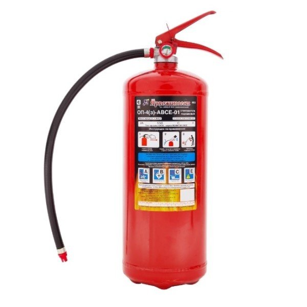 Огнетушитель ОП-4(з) Оберег Россия 4