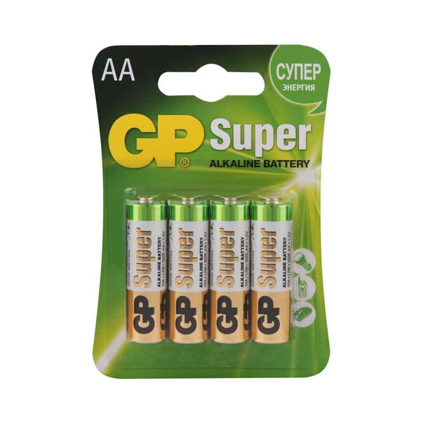 Батарейка GP Super alkaline AA LR6 4шт