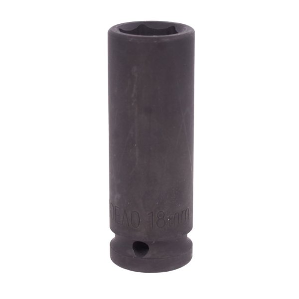 Головка торцевая 6-гранная 1/2''DR 18мм ударная АвтоДело