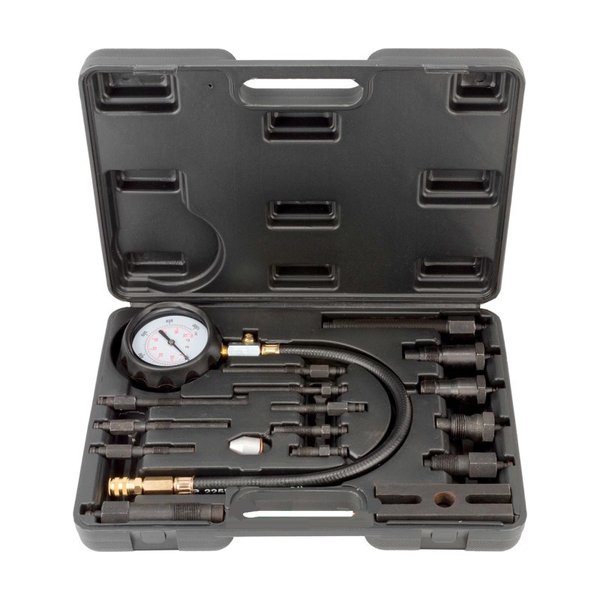 Компрессометр дизельный универ. 16 предметов в кейсе АвтоДело 40064