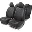 ALC-1505 BK/GY Чехлы автомобильные Alcantara 15пр 4 мол черн./серый