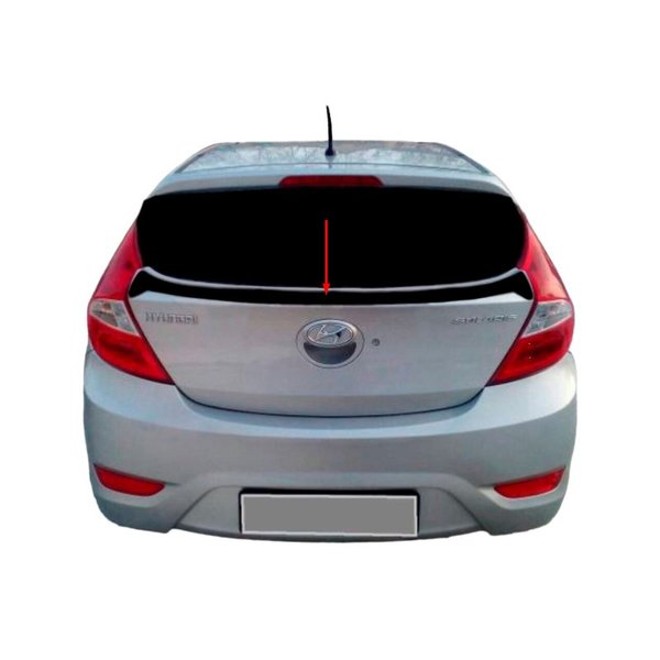 Спойлер багажника Hyundai Solaris хэтчбек (2011-2014)