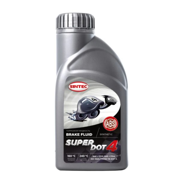 Жидкость тормозная Sintec Super DOT-4 455гр